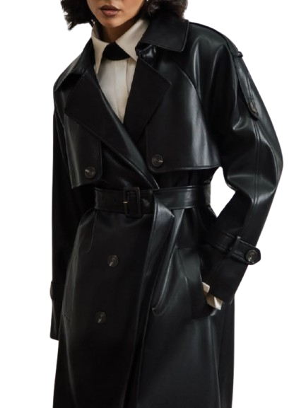 Neo-Noir Trench Coat